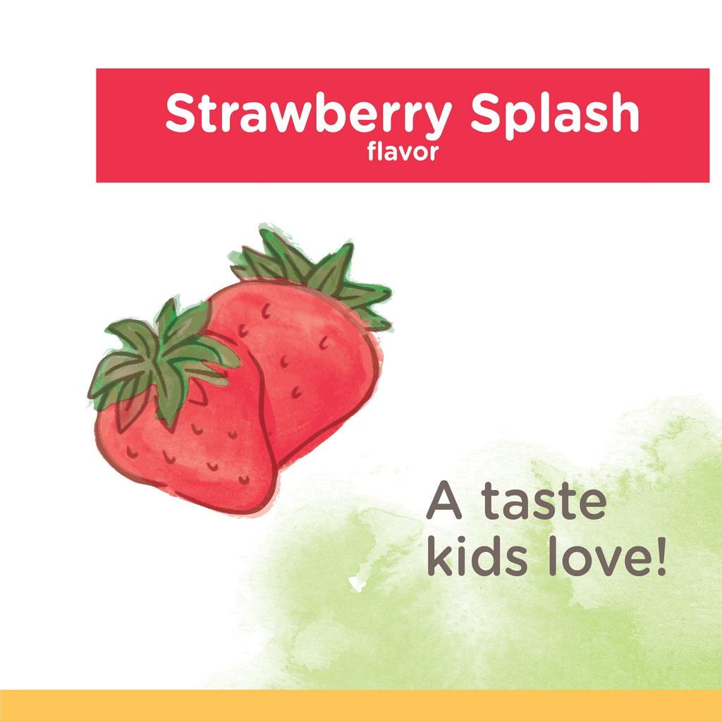 Toothpaste, Natural Flavor, with Fluoride, Strawberry Splash