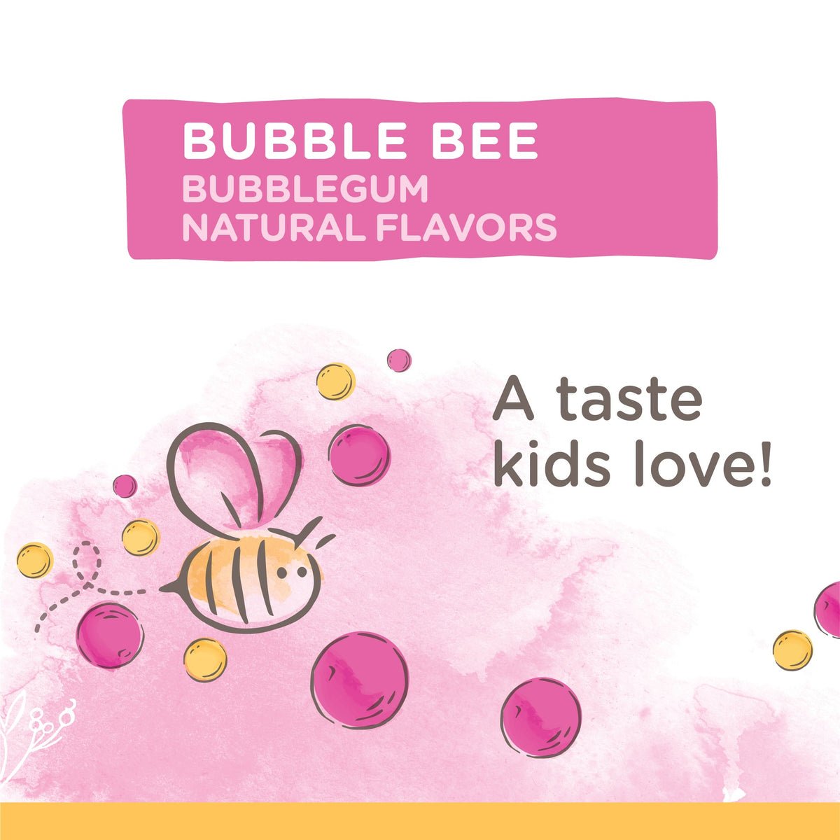 Kids Toothpaste, Natural Flavor, Fluoride Free, Bubble Bee