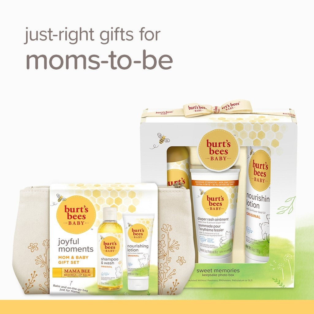 Burt's Bees Joyful Moments Baby & Mom Gift Set