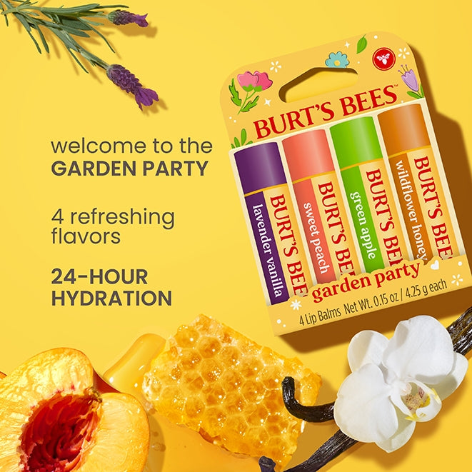 Garden Party Lip Balm 4-Pack