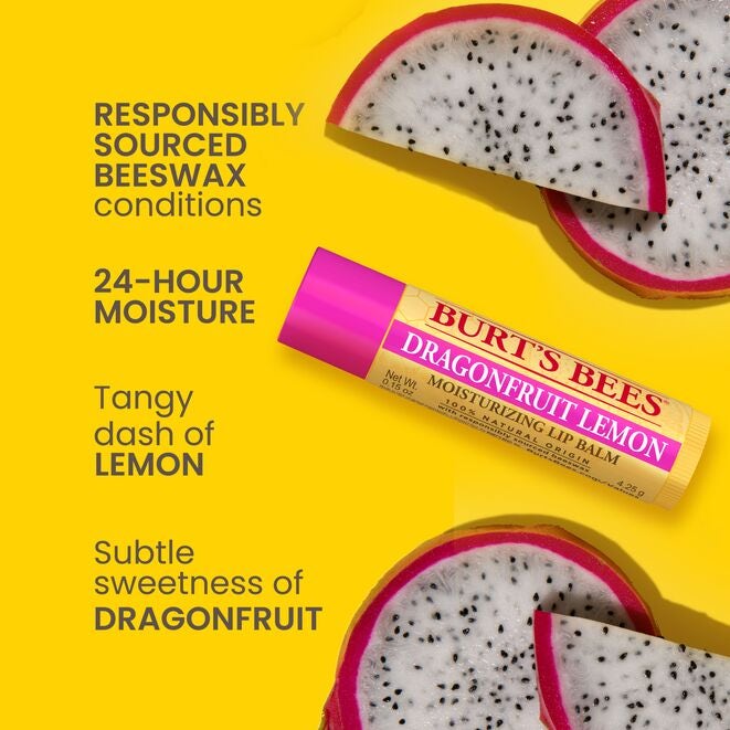 Burt's Bees Lip Balm Tropical Assortment 4 Pack