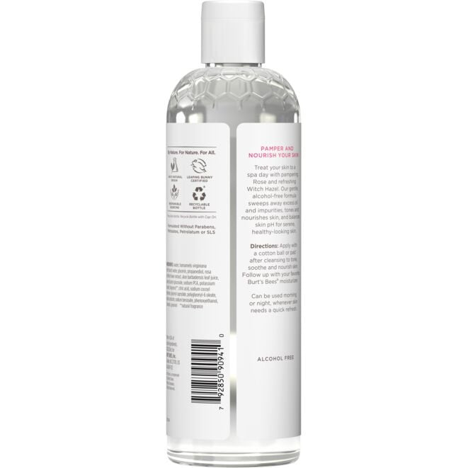 Hydrating Toner with Witch Hazel and Rose